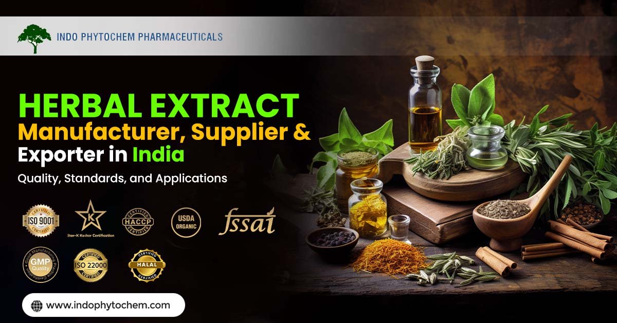 Herbal Extract Manufacturer in India