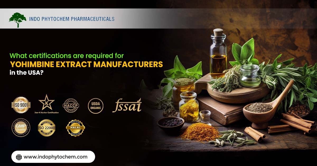 Yohimbine Extract Manufacturer in USA