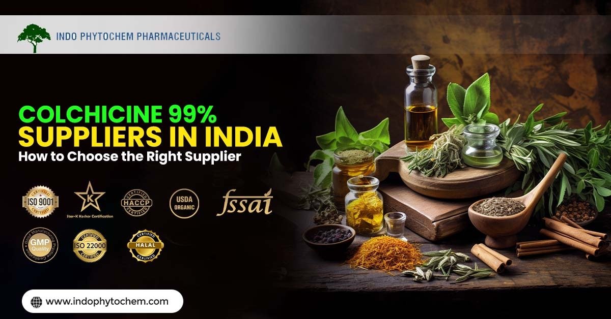 Colchicine 99% Suppliers in India